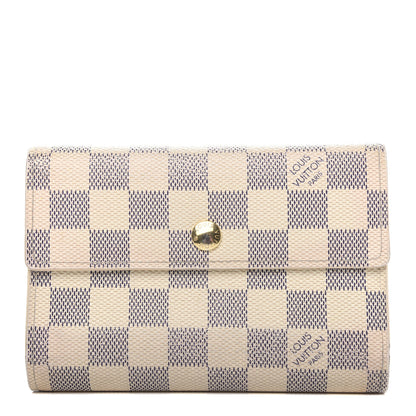 Louis Vuitton Damier Azur Alexandra Wallet 1 of 9