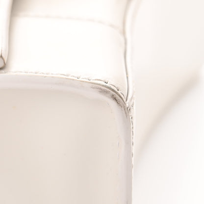 Balenciaga Shiny Box Calfskin Hourglass Top Handle Bag XS Chalky White 13 of 19