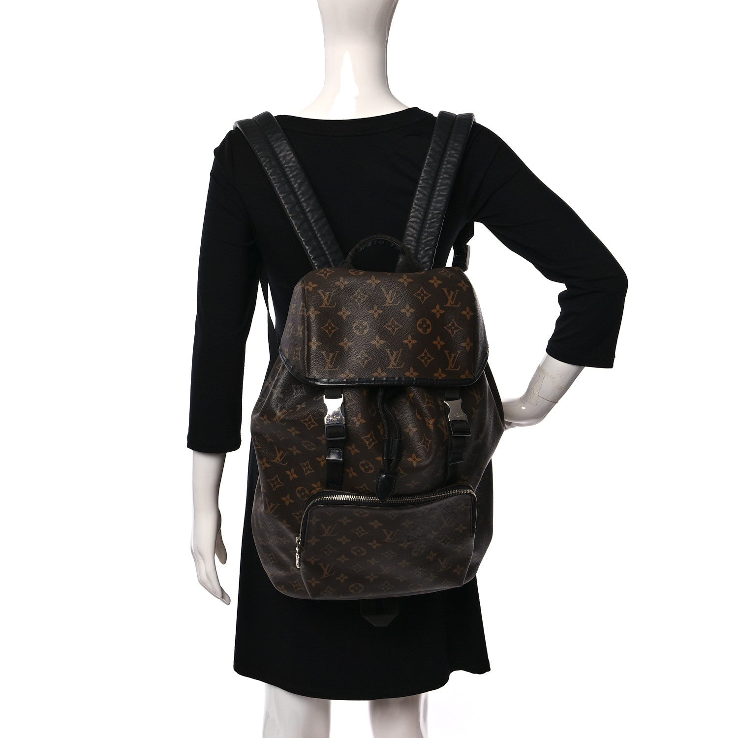 Louis Vuitton Monogram Macassar Zack Backpack 2 of 8