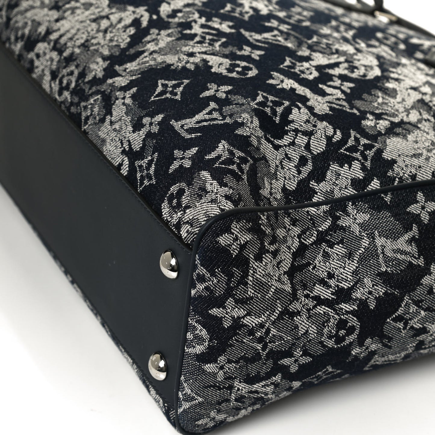 Monogram Tapestry Grand Sac Bleu