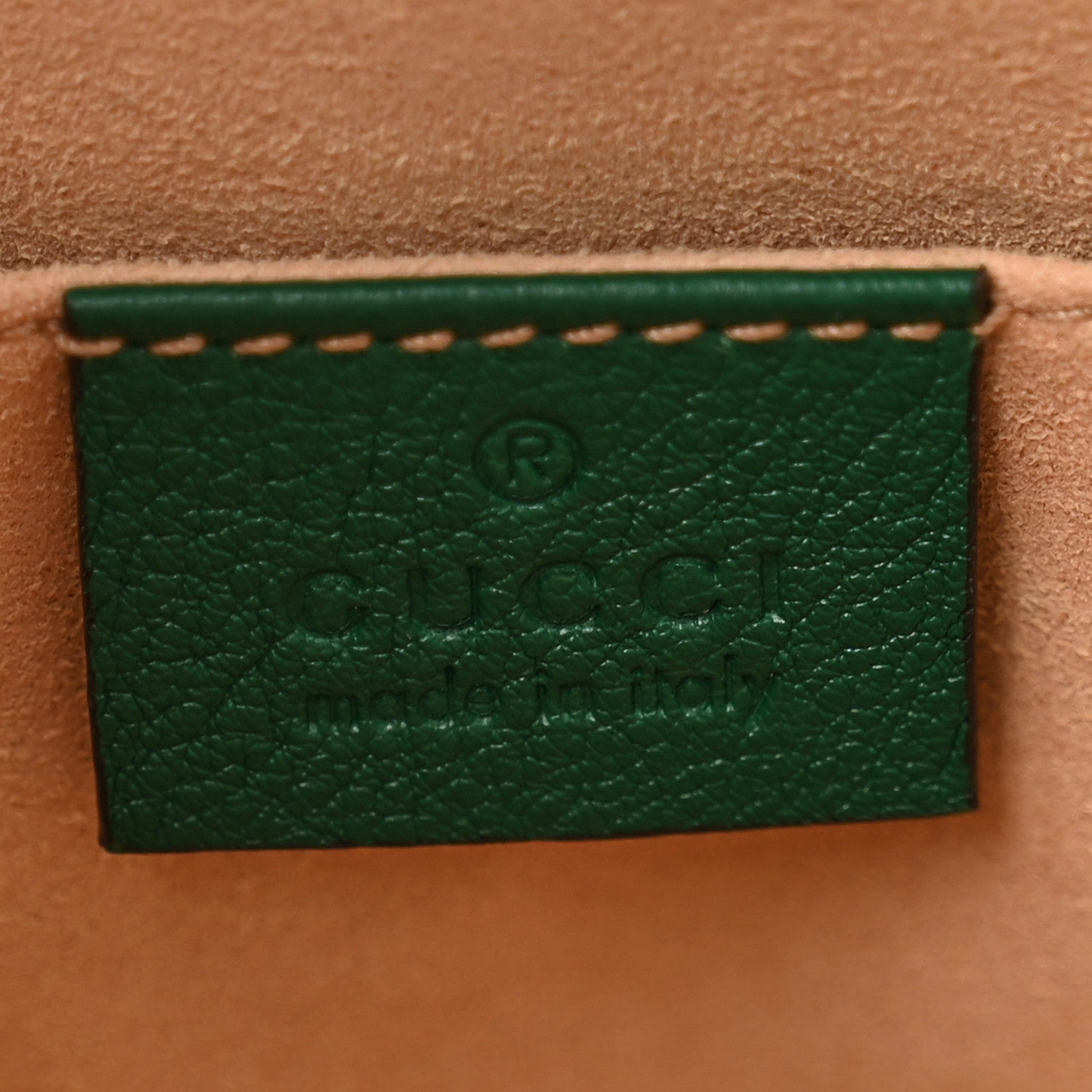 Gucci Wonka Grain Calfskin Small Diana Tote Bag Green Yellow Fluo 6 of 11