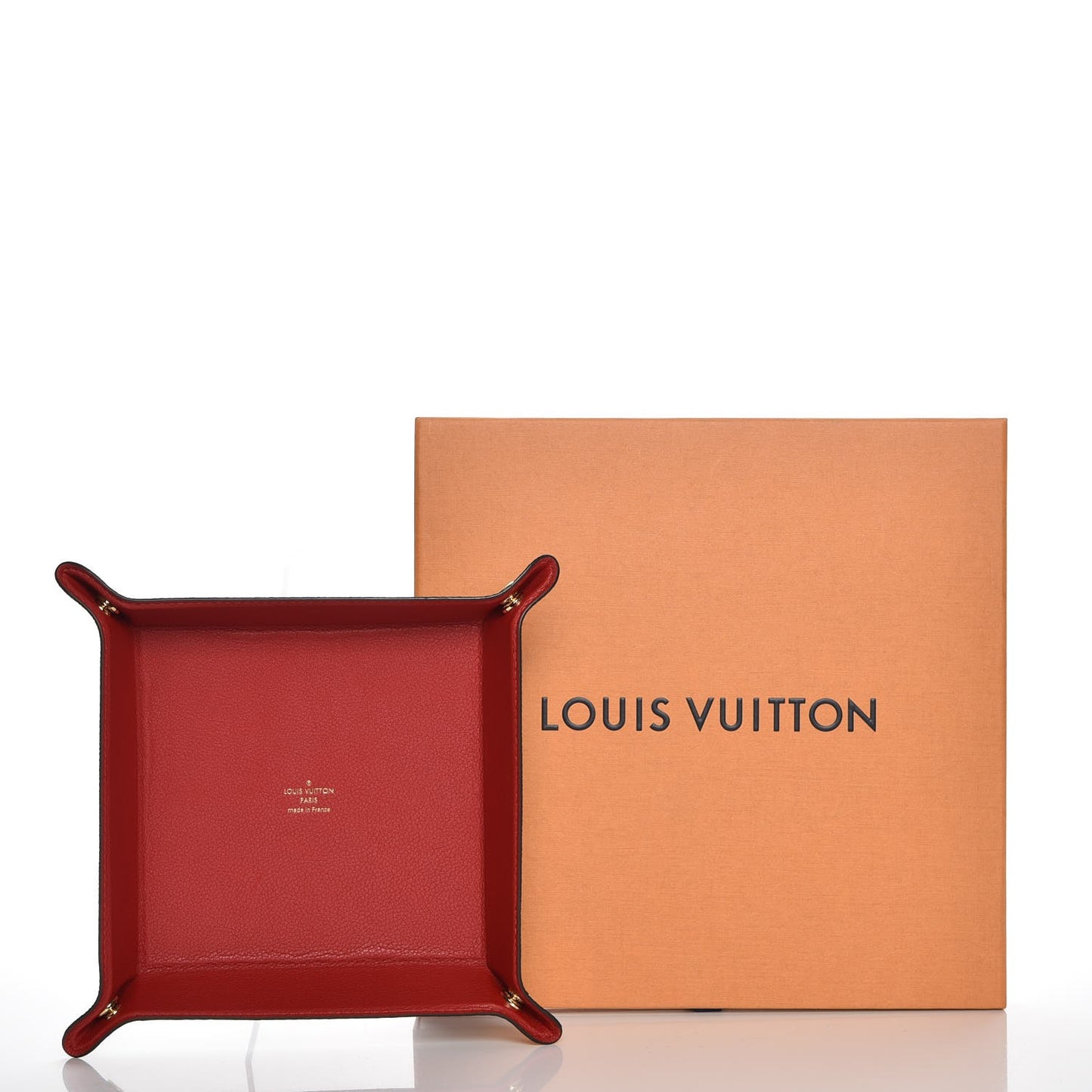 Monogram Change Tray Rouge