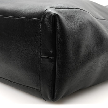 Saint Laurent Supple Calfskin Large Tanger Hobo Black 10 of 10