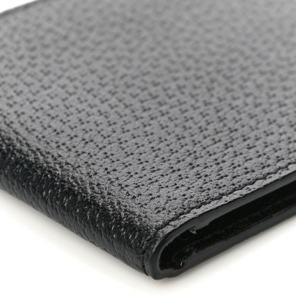 Gucci Calfskin Boar Effect GG Marmont Bi-Fold Wallet Black 8 of 9