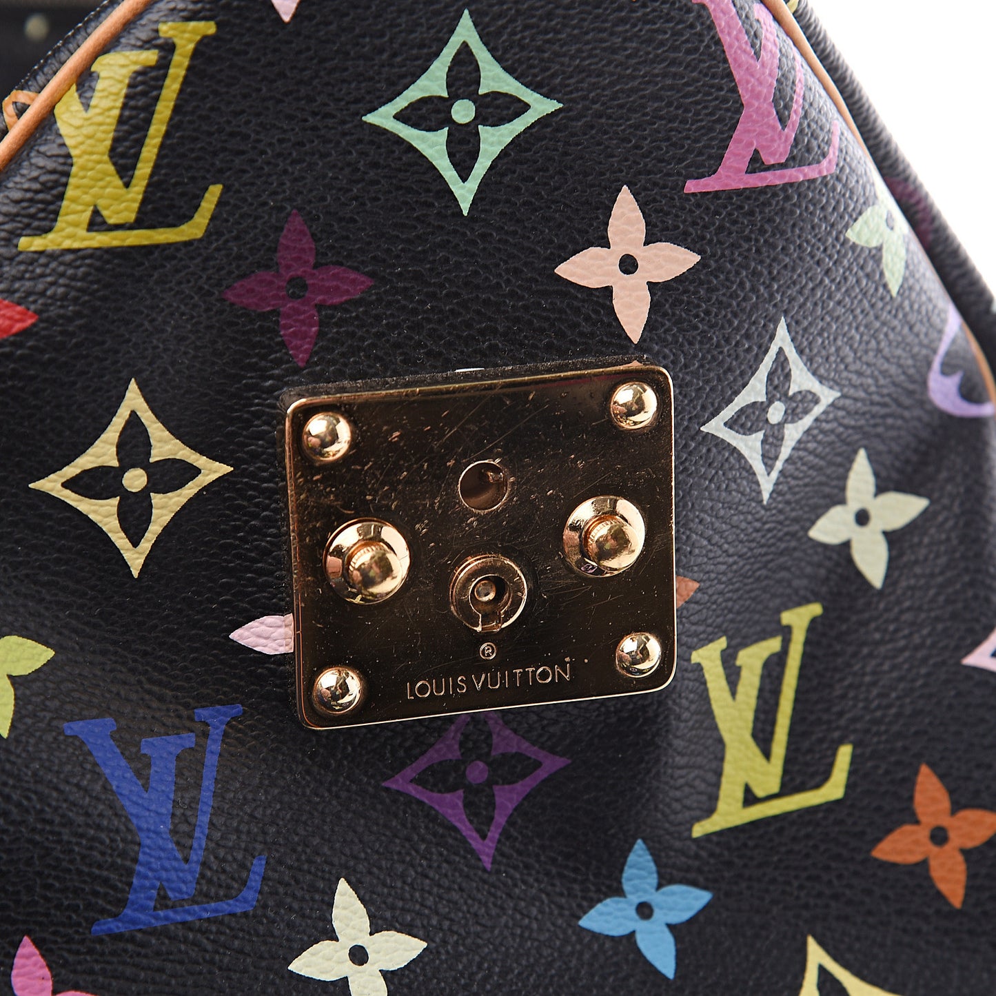 Monogram Multicolor Speedy 30 Black