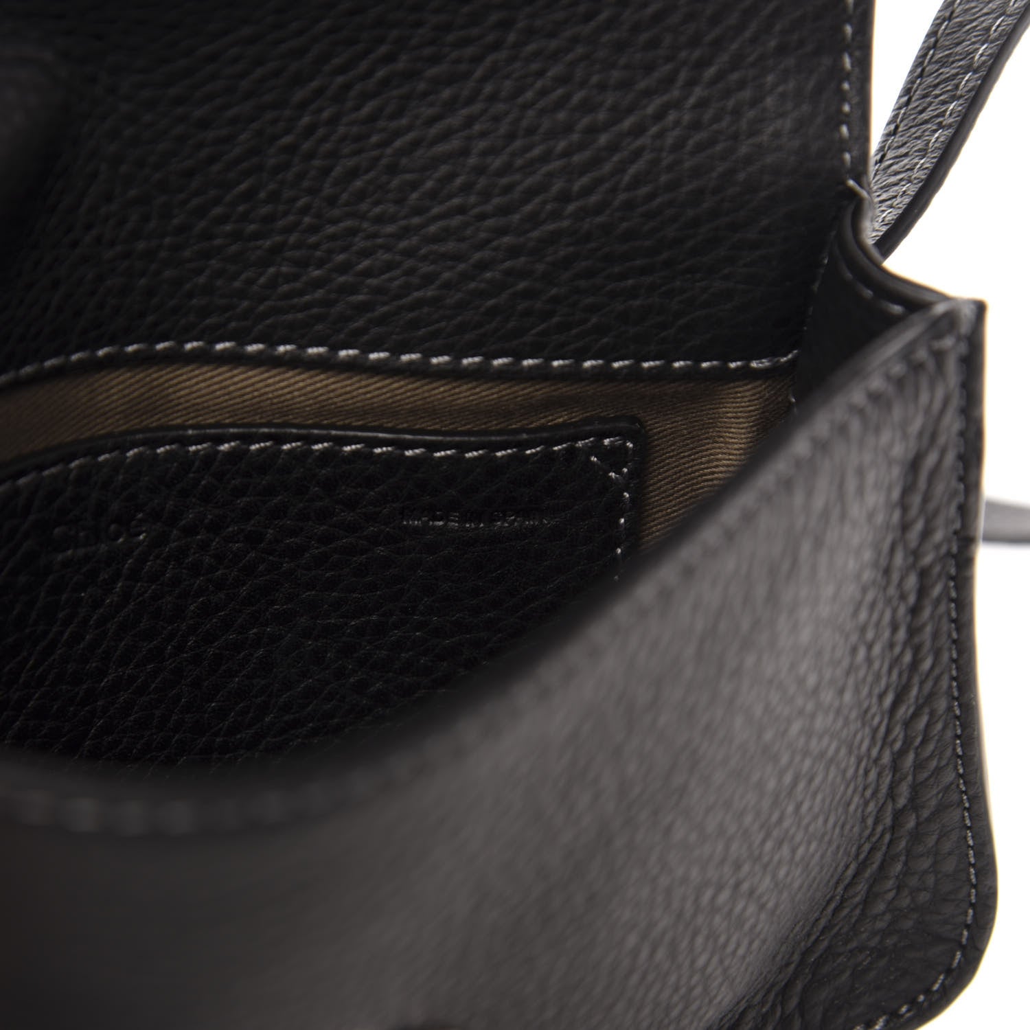 Chloe Calfskin Marcie Convertible Belt Bag Black 6 of 11