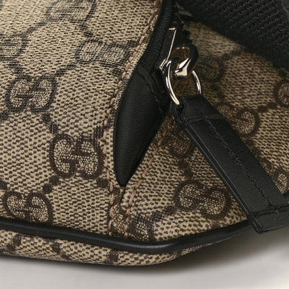 Gucci GG Supreme Monogram Belt Bag Black 8 of 8
