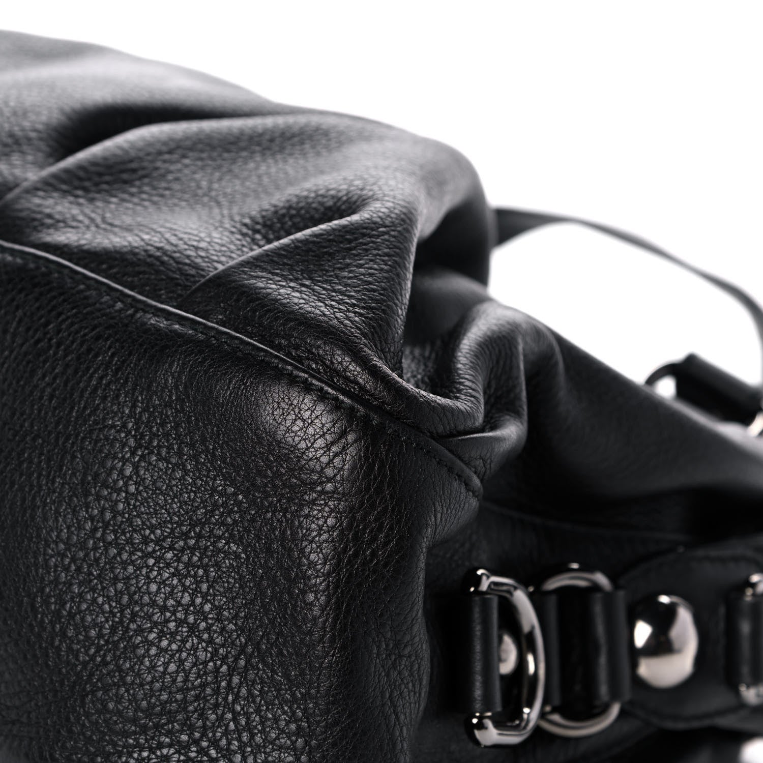 Gucci Calfskin Medium Icon Bit Boston Black 13 of 14
