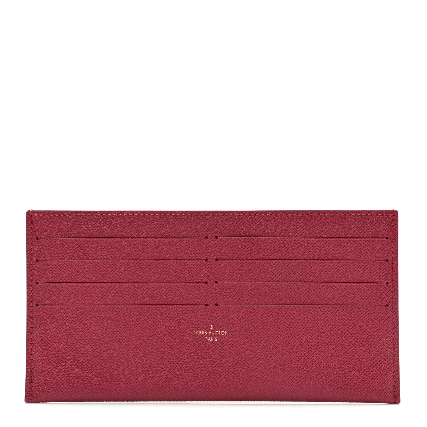 Louis Vuitton Calfskin Felicie Card Holder Insert Fuchsia 1 of 6