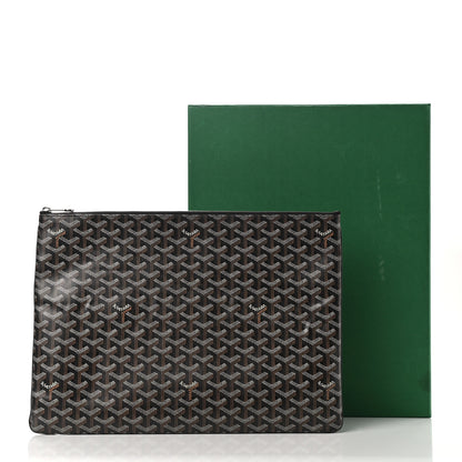 Goyard Goyardine Senat Pochette GM Black 8 of 8