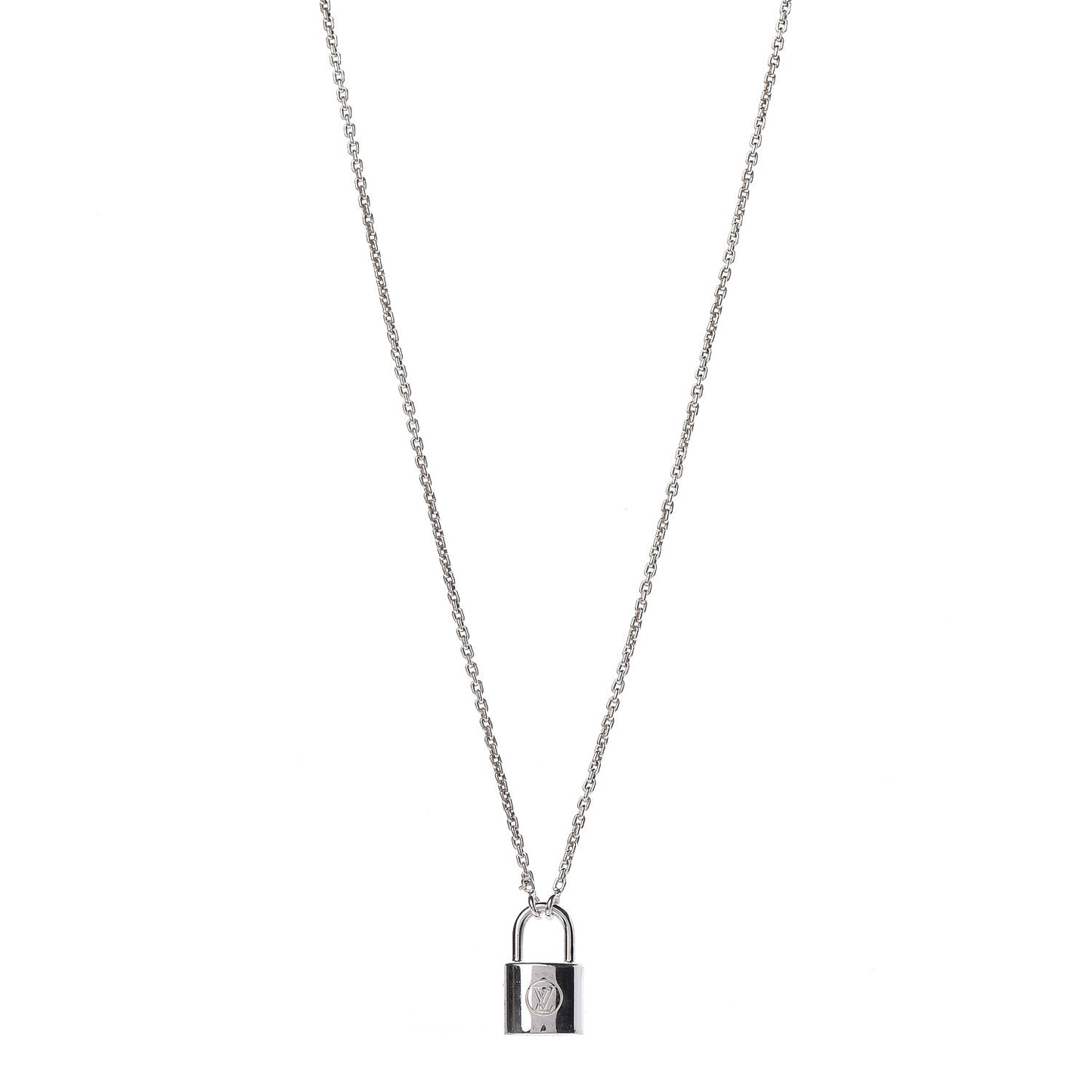 Sterling Silver Lockit Necklace