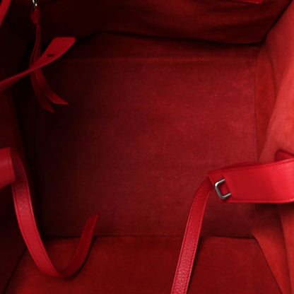 Celine Supple Calfskin Medium Phantom Luggage Vermillion 5 of 10