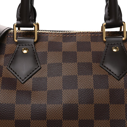 Louis Vuitton Damier Ebene Speedy Bandouliere 25 7 of 9