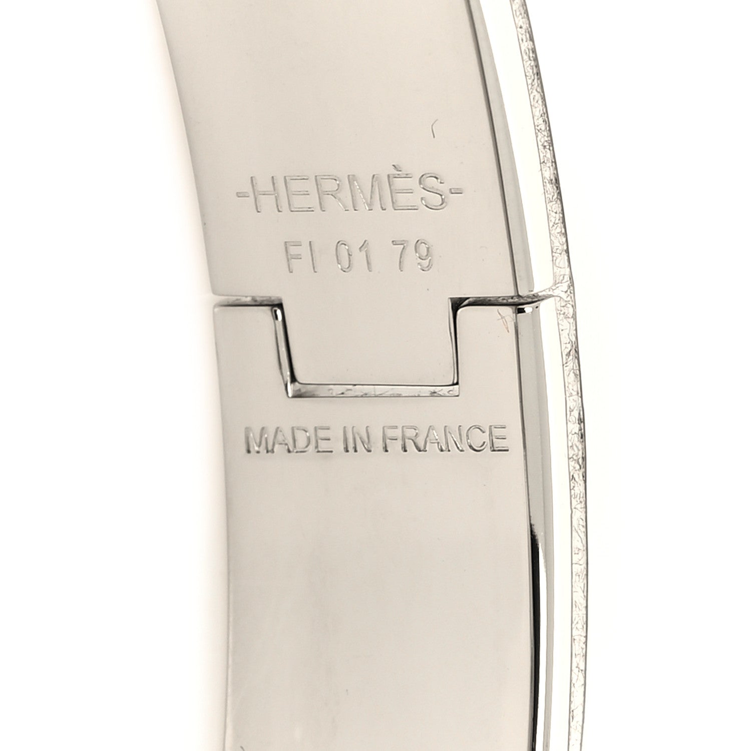 Hermes Narrow Enamel Clic Clac H Bracelet PM Bleu Drapeau 5 of 6