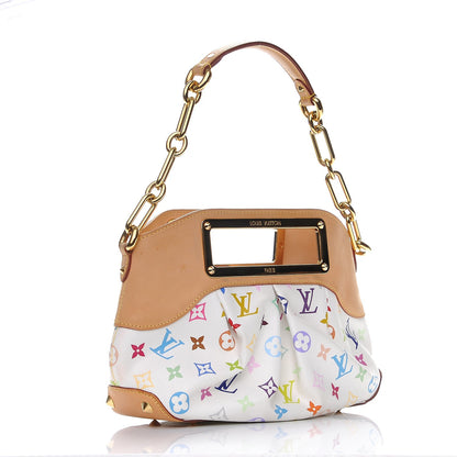 Louis Vuitton Monogram Multicolor Judy PM White 3 of 8