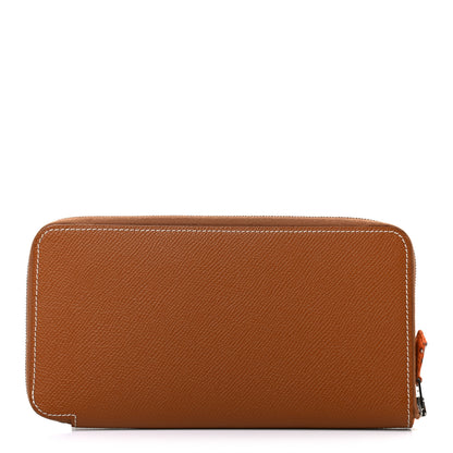Hermes Epsom Silk'In Wallet Gold 1 of 7