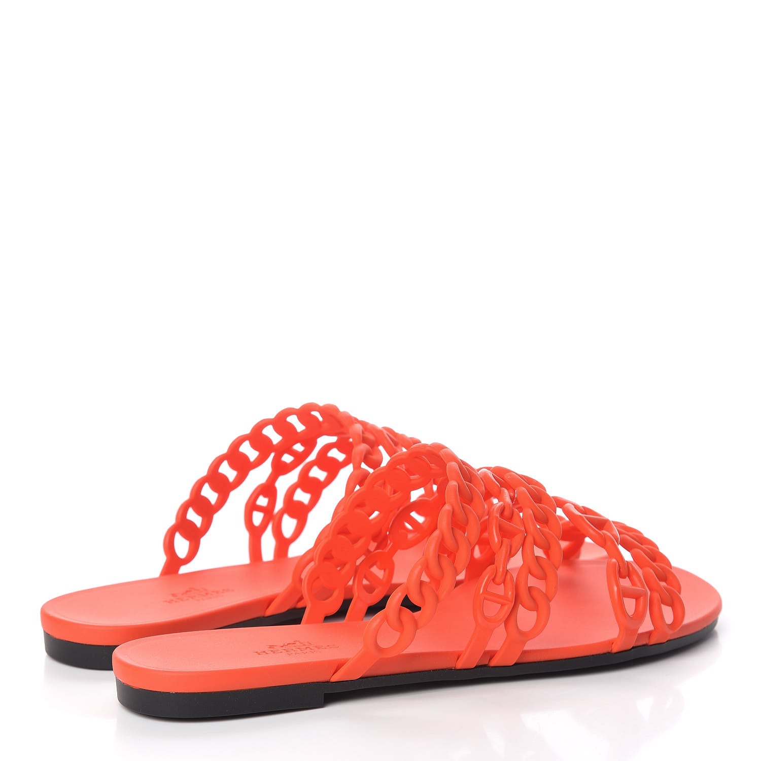 Hermes Chaine d'Ancre Nude Sandals 36 Pavot 4 of 8