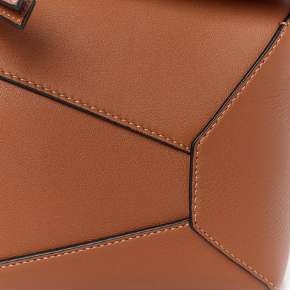 Loewe Calfskin Small Puzzle Edge Bag Tan 9 of 11