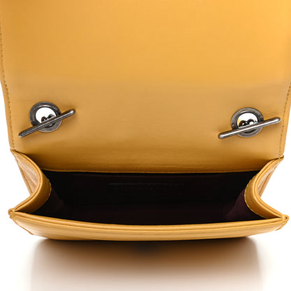 Chanel Lambskin Plexiglass Boy Brick Flap Yellow 5 of 9