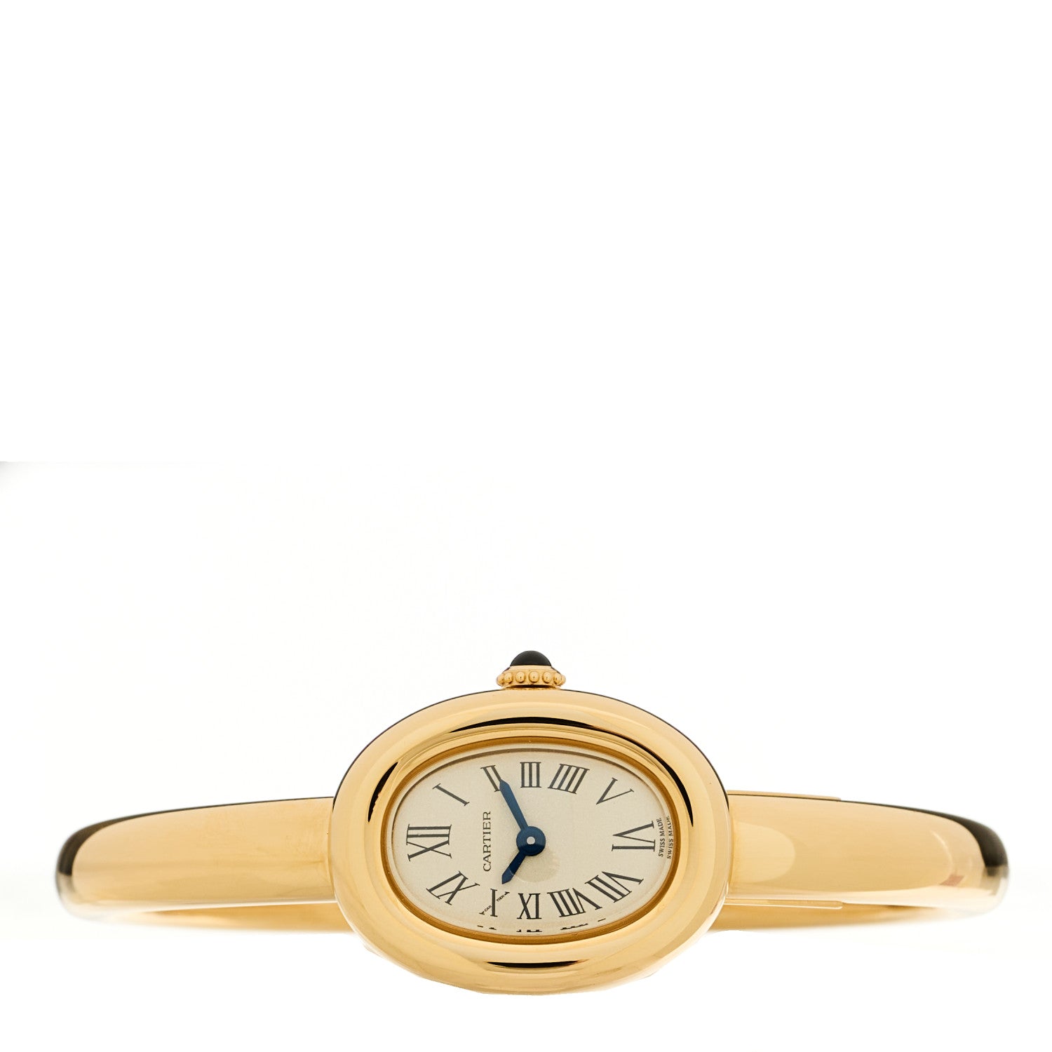 Cartier 18K Yellow Gold 19mm Baignoire Quartz Watch 2 of 5