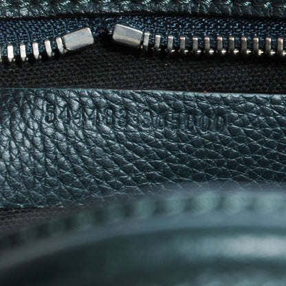Alexander McQueen Pebbled Leather Mini Padlock Dark Green Bottle 7 of 9