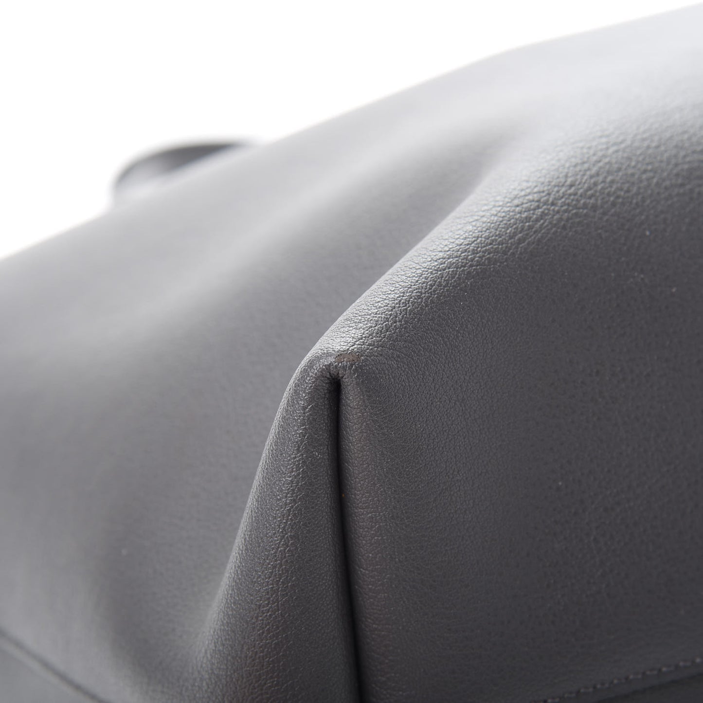 Calfskin Large Shopping Tote Storm