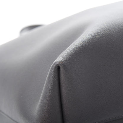 Saint Laurent Calfskin Large Shopping Tote Storm 12 of 12