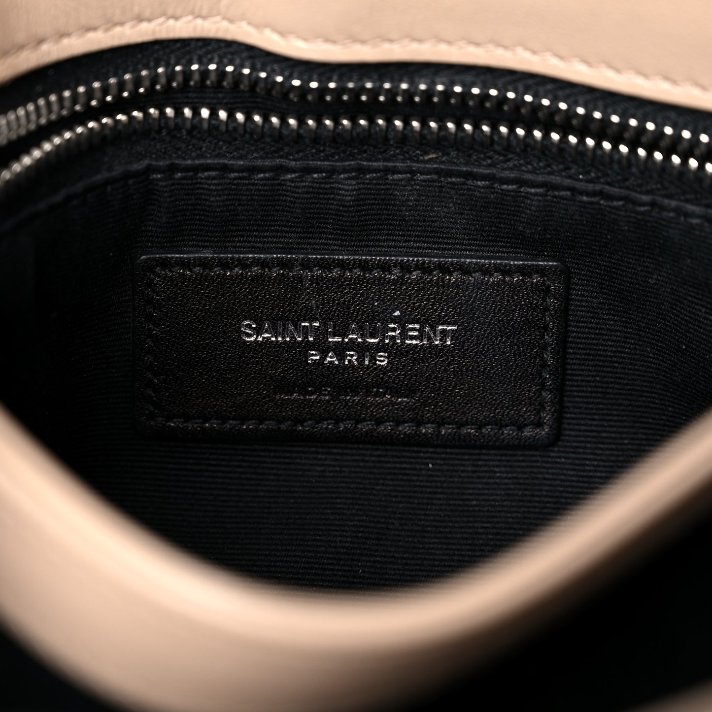 Calfskin Y Quilted Monogram Toy Loulou Crossbody Bag Dark Beige
