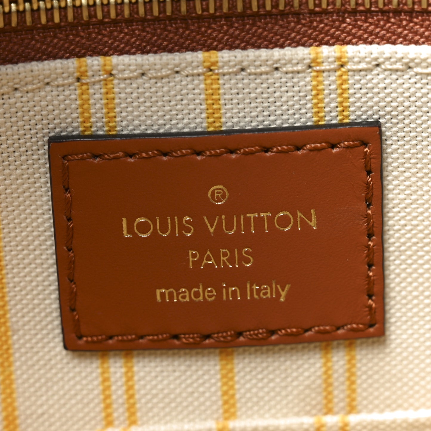 Raffia Calfskin Monogram Giant Onthego MM Tan