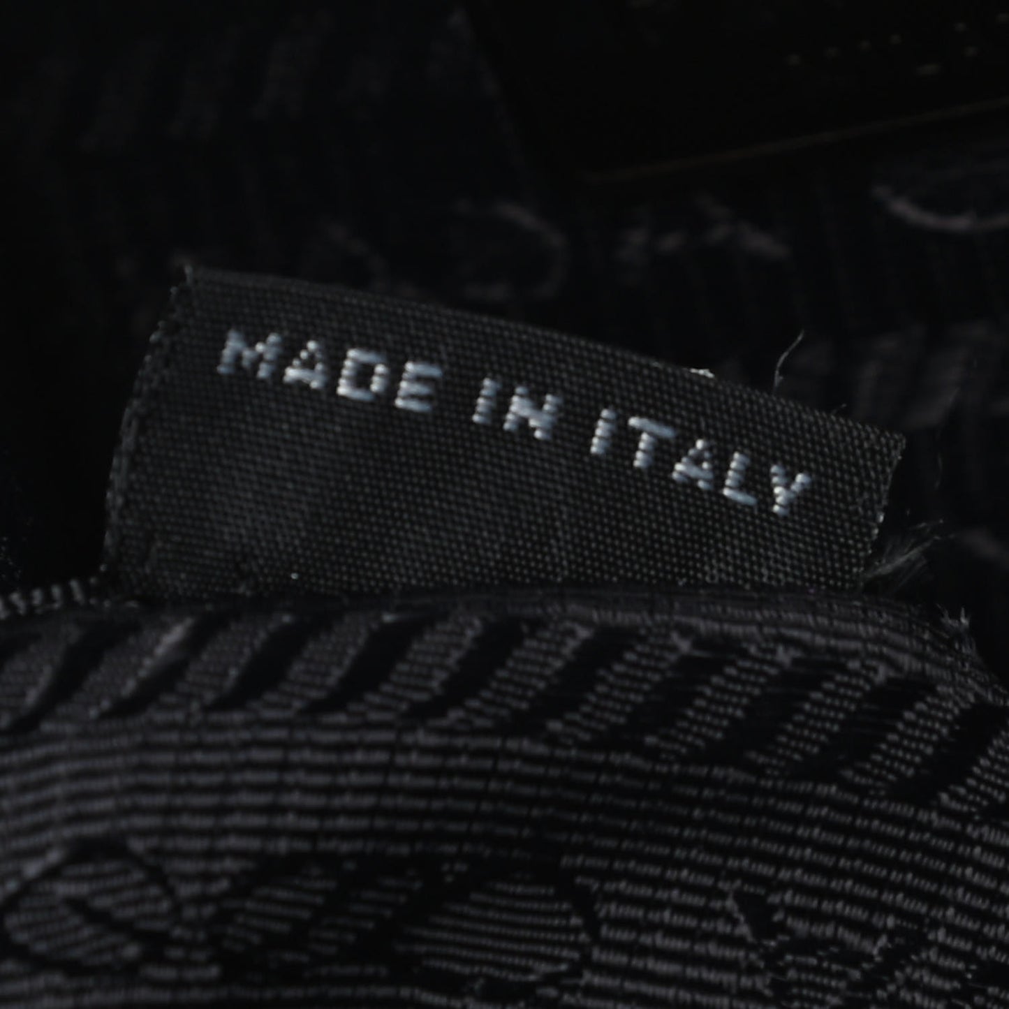 Tessuto Nylon Mini Re-Edition 2000 Bag Black