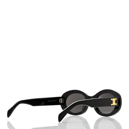 Celine Acetate Triomphe 01 Sunglasses CL 40194U Black 4 of 11