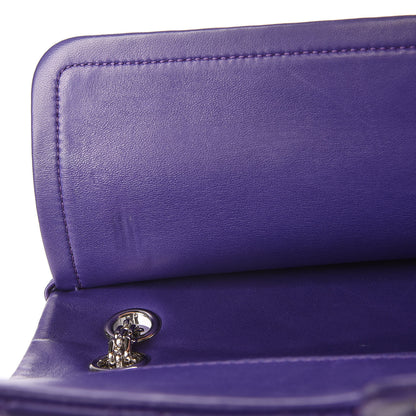 Chanel Lambskin Quilted 2.55 Reissue 226 Flap Purple 12 of 13