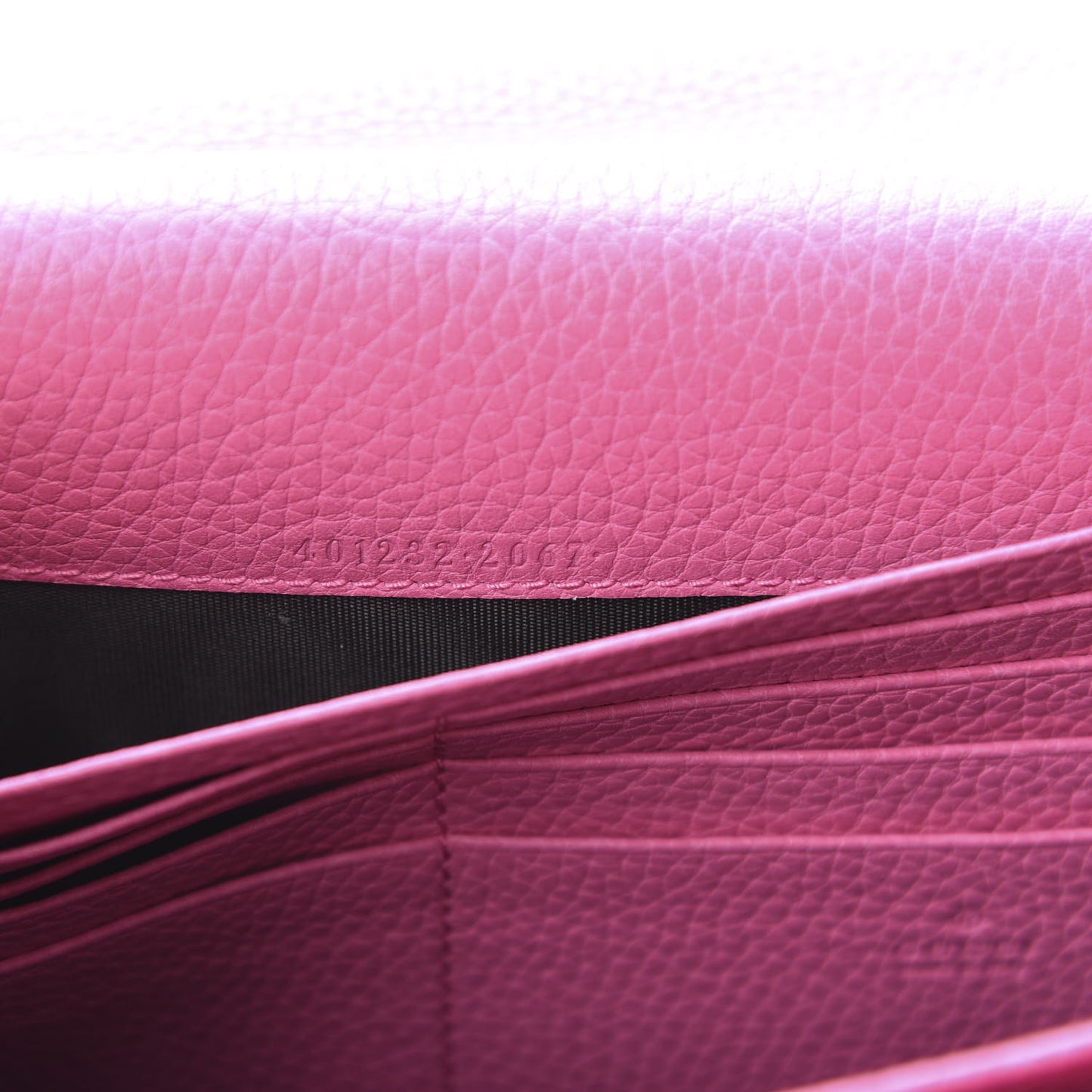 Cellarius Calfskin GG Marmont Chain Wallet Pink Tropical Flower