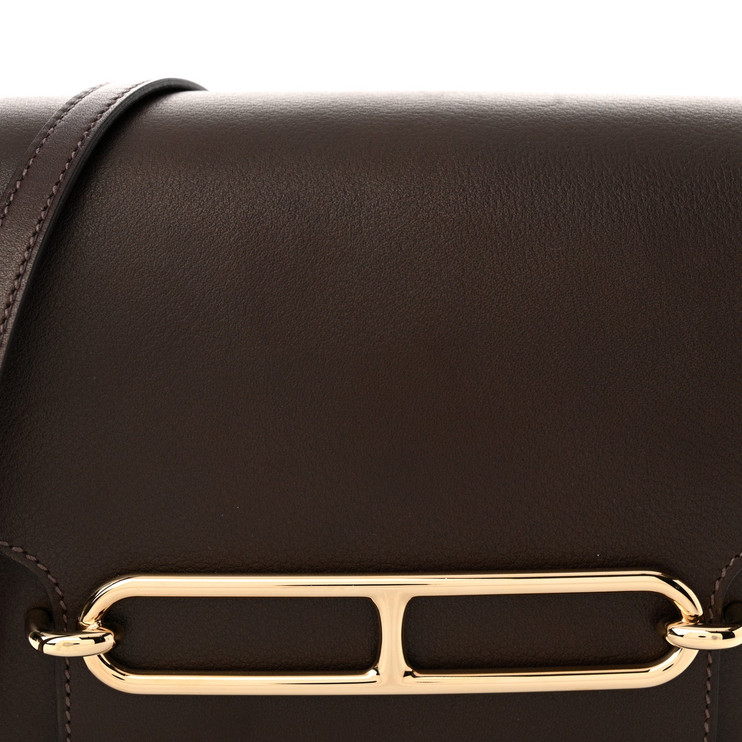 Hermes Evercolor Mini Sac Roulis Havane 8 of 17