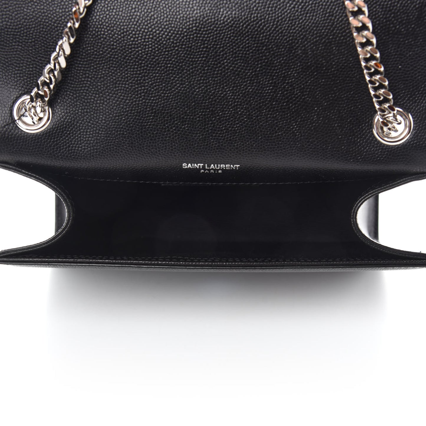 Grain De Poudre Small Monogram Kate Satchel Black