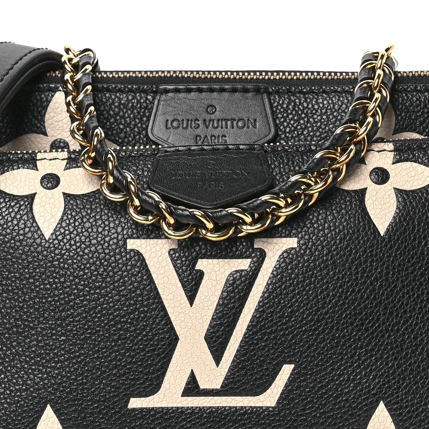 Empreinte Monogram Giant Multi Pochette Accessories Black Beige