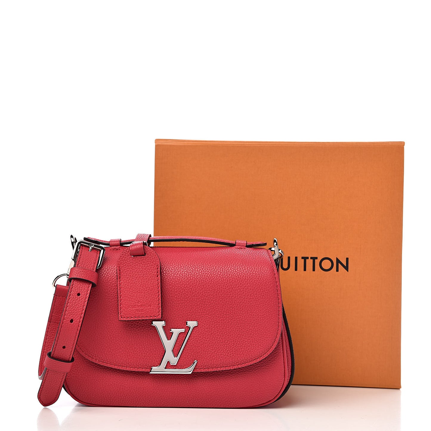 Grained Calfskin Vivienne NM Framboise