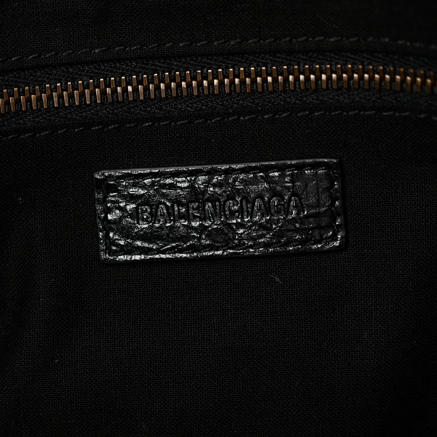 Balenciaga Agneau Arena Classic Hardware Small Le City Tote Black Black 6 of 10