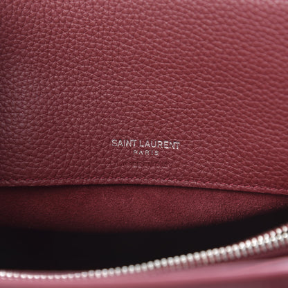 Saint Laurent Grained Calfskin Nano Sac De Jour Souple Palissandre 6 of 10