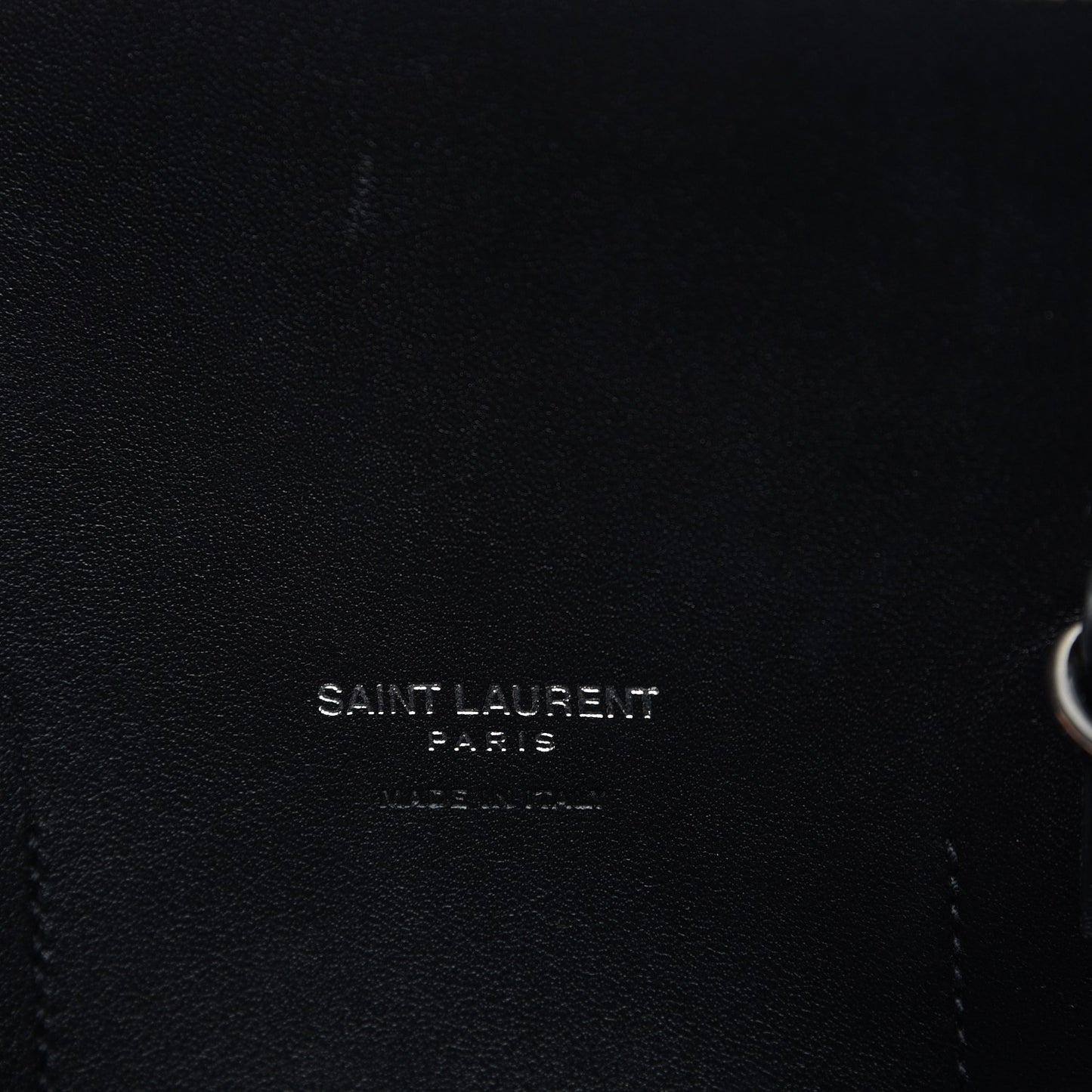 Grained Calfskin Small Sac De Jour Black