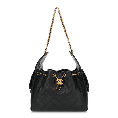 Chanel Caviar Quilted Small Chanel 25 Handbag Black 1 of 11