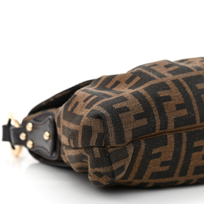 Fendi Zucca Small Chef Shoulder Bag Tobacco 9 of 10