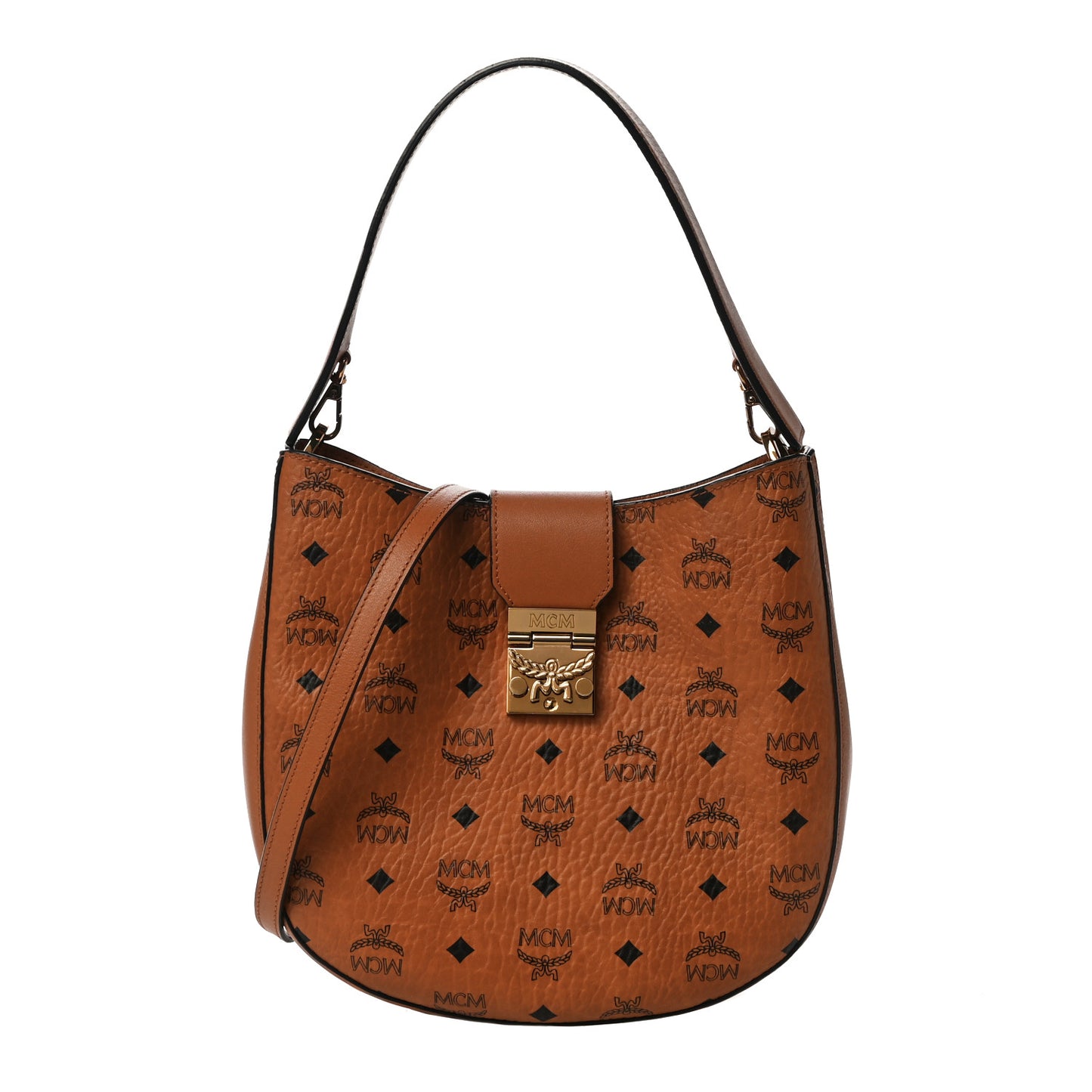 Visetos Medium Patricia Hobo Cognac