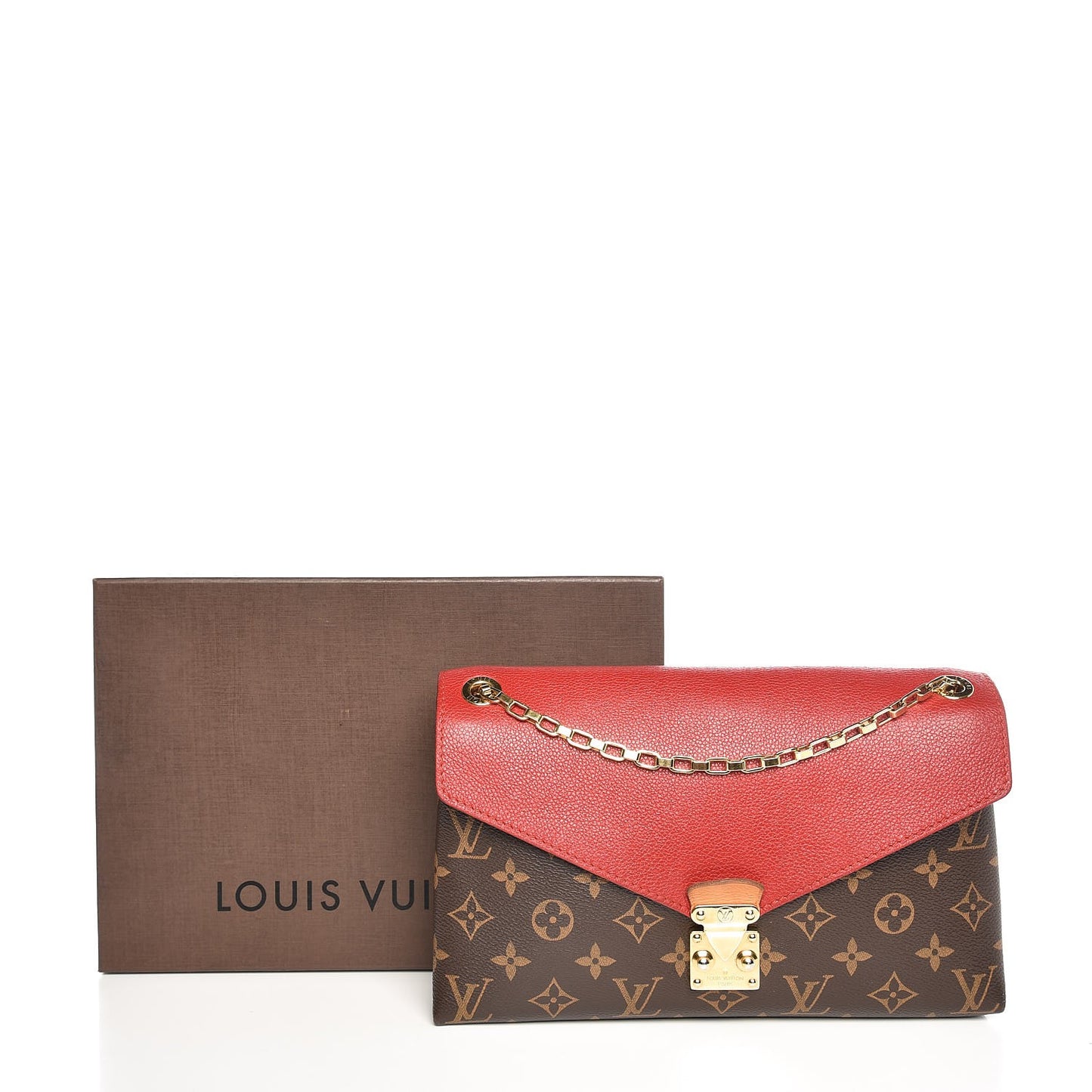 Monogram Pallas Chain Cherry