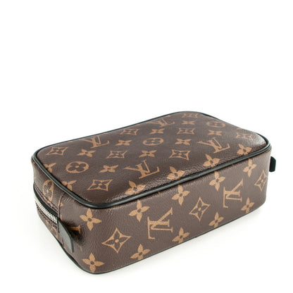 Louis Vuitton Monogram Macassar Toilet Pouch PM 4 of 6