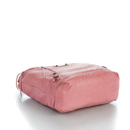 Balenciaga Agneau Classic Hardware Day Hobo Rose Bruyere 4 of 12