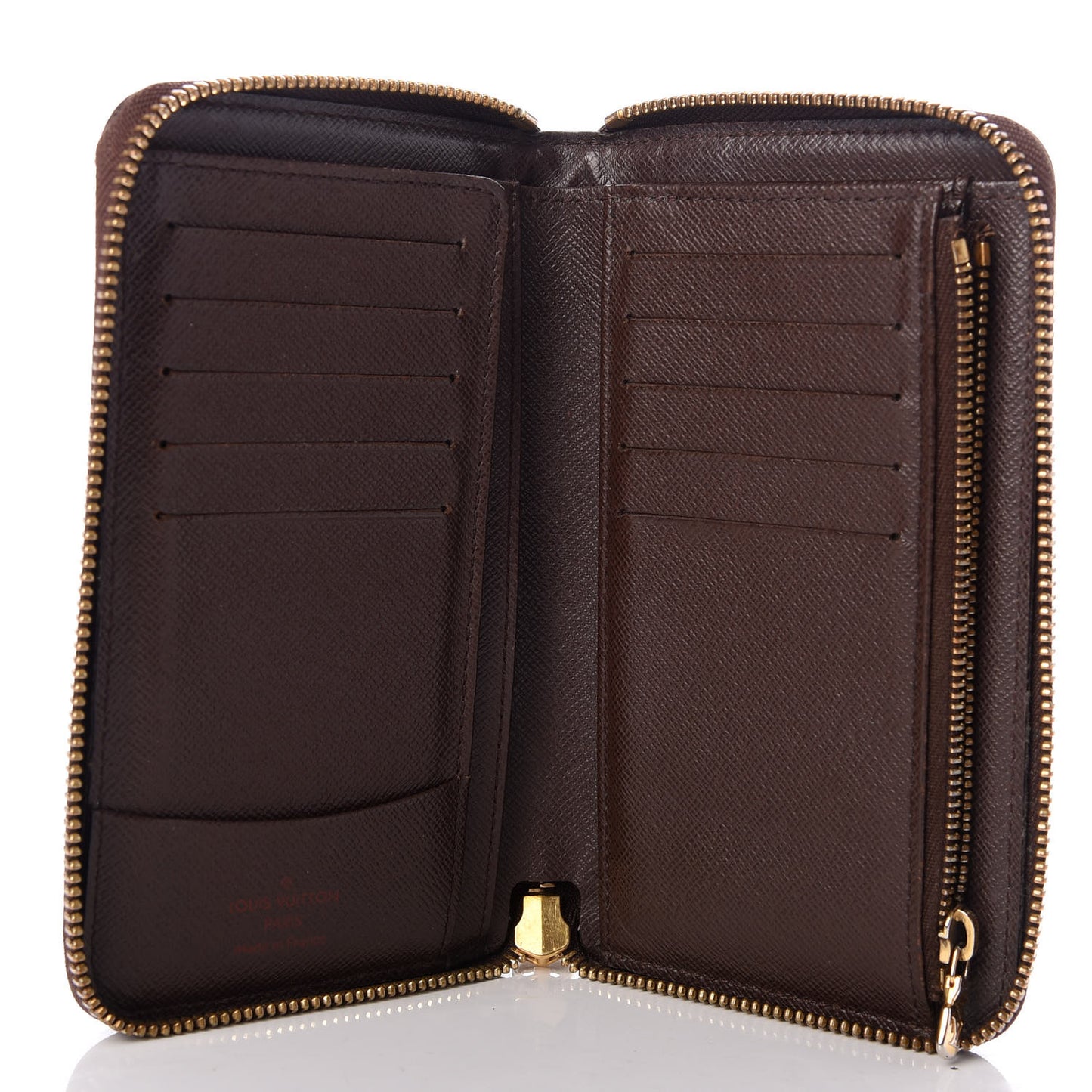 Damier Ebene Zippy Compact Wallet
