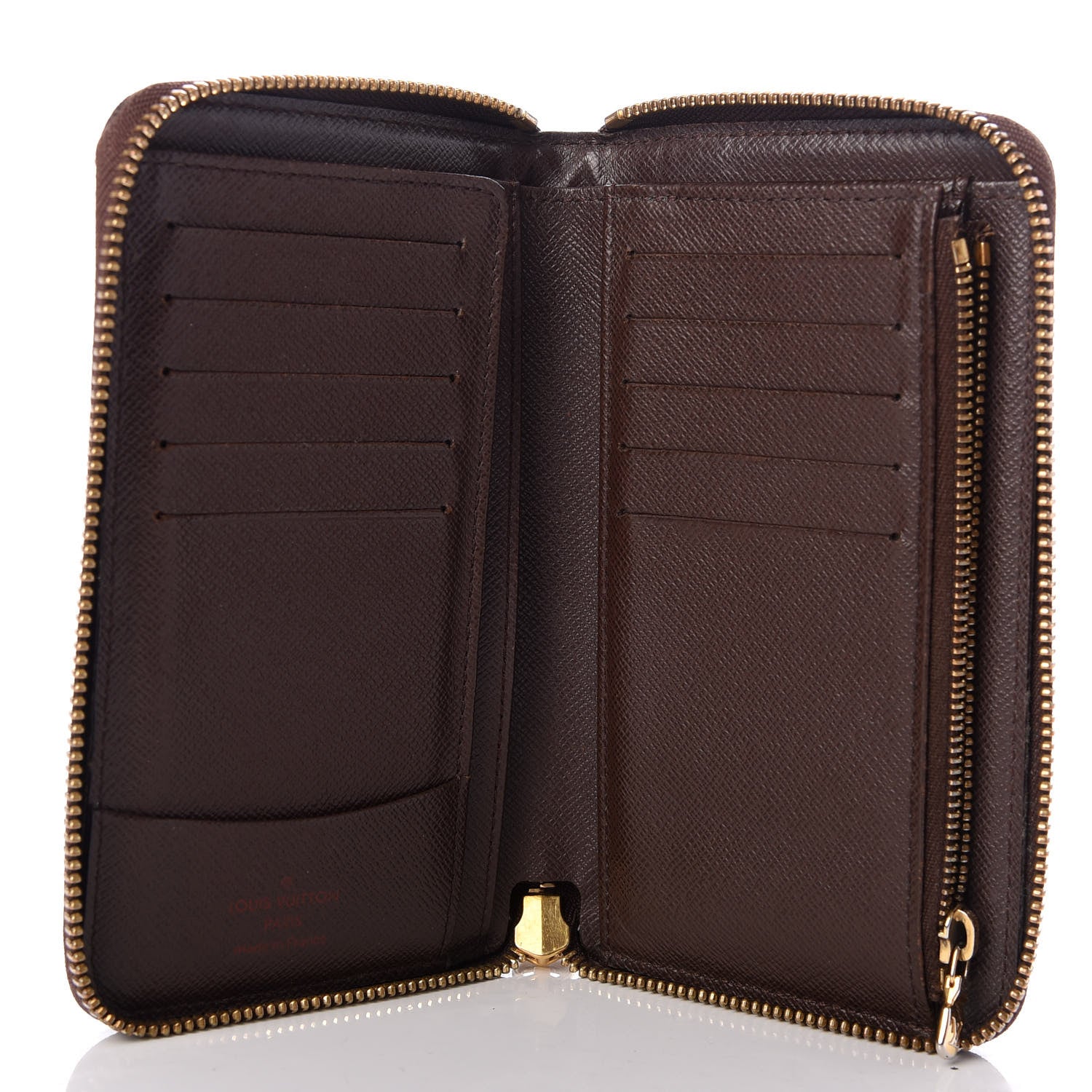 Louis Vuitton Damier Ebene Zippy Compact Wallet 5 of 6