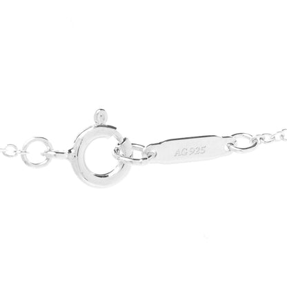 Tiffany Sterling Silver Small Bow Pendant Necklace 5 of 6