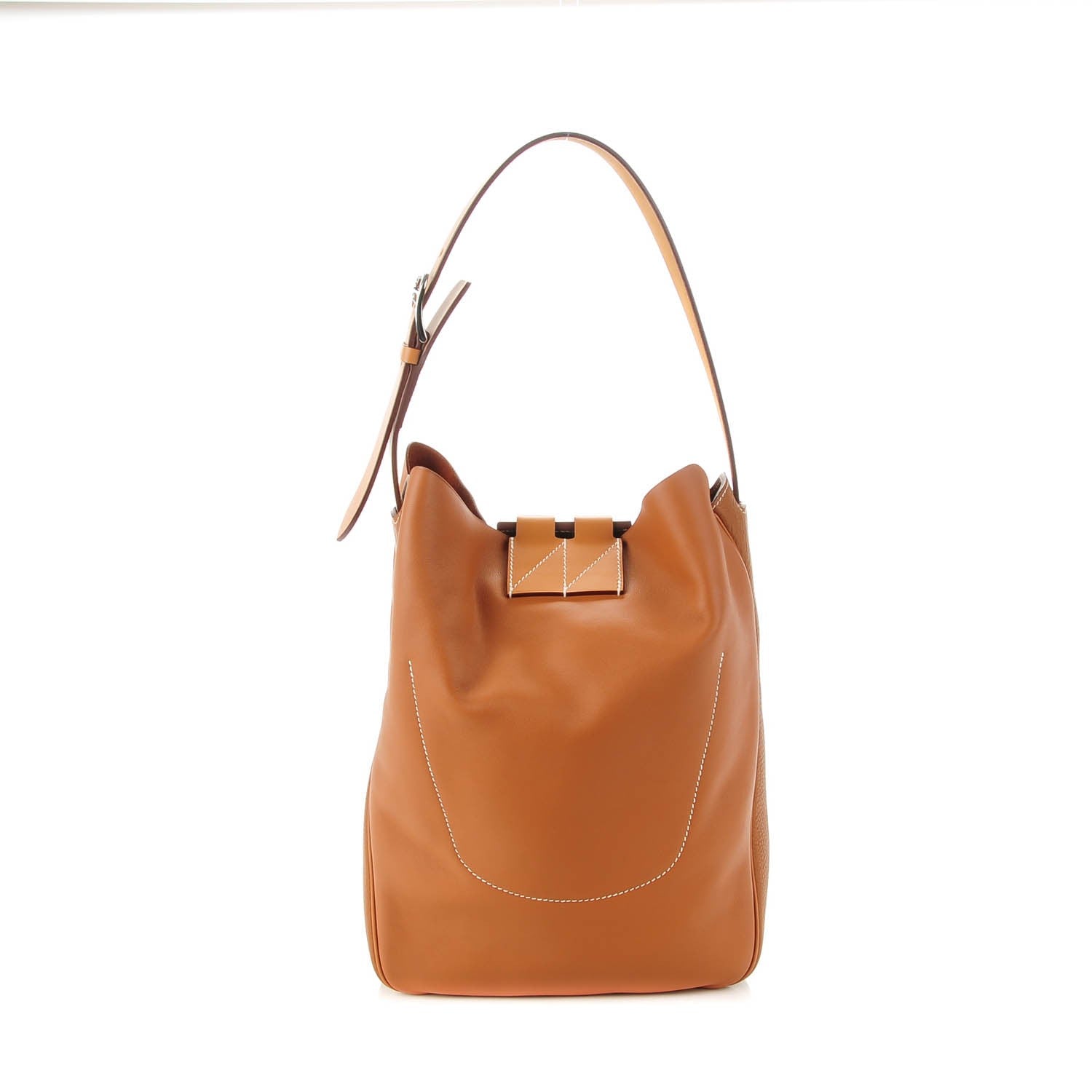 Hermes Swift Taurillon Clemence Vache Hunter PM 24 Virevolte Gold Natural 4 of 11